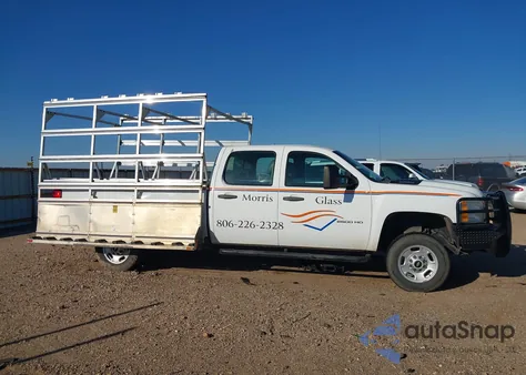 2013 Chevrolet Silverado 2500Hd Work Truck из США, поврежденный, VIN 1GC1CVCG4DF218432